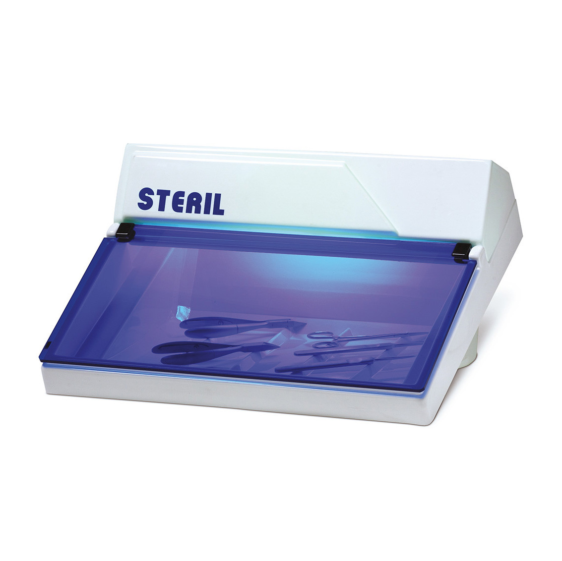 Steril Box with germicidal lamp for storage of sterilised instruments