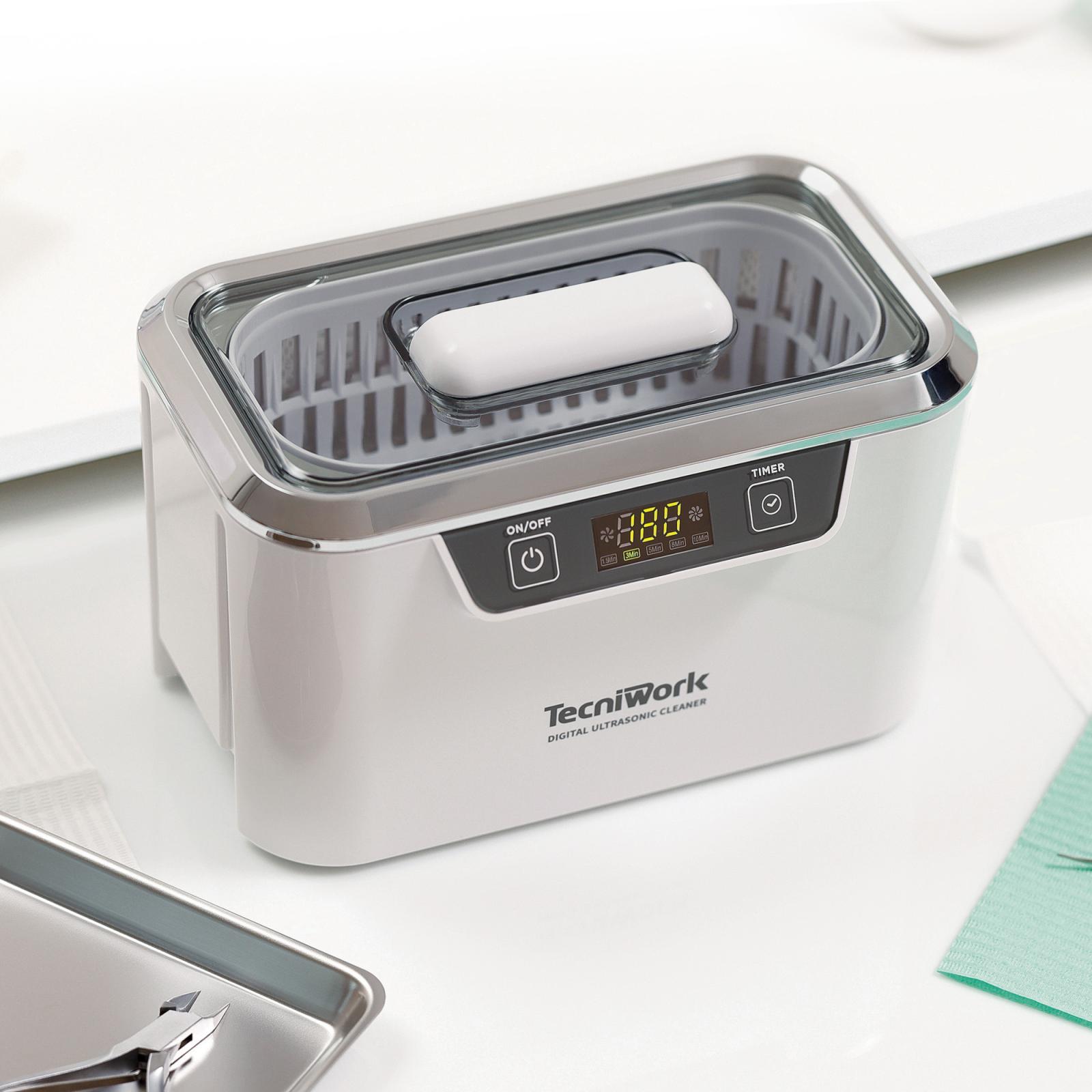 Bac à ultrasons pour le nettoyage d'instruments 0,8 l