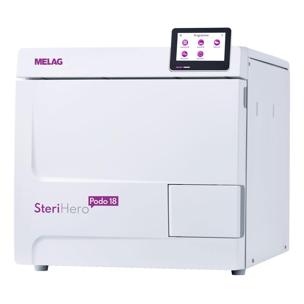 Autoklav der Klasse B zur Sterilisation von Instrumenten – SteriHero Podo 18L