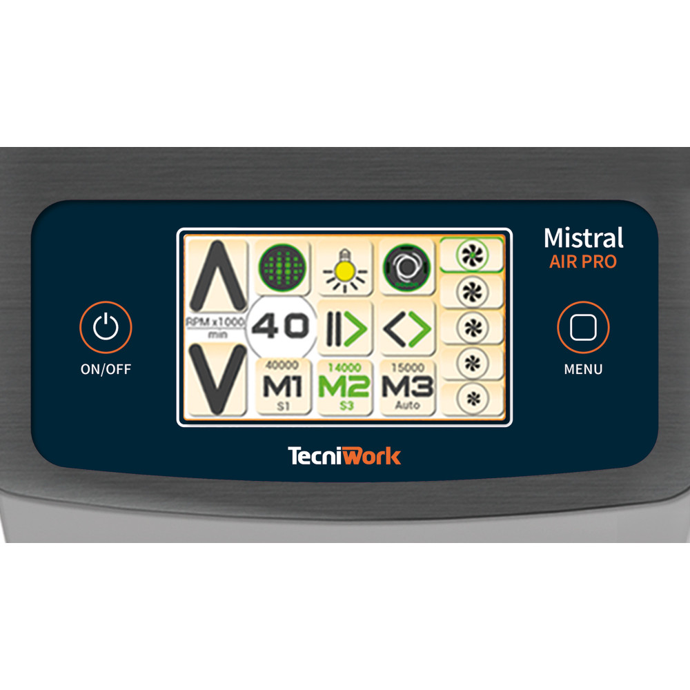 Micromotore con aspirazione brushless Mistral Air Pro Tecniwork