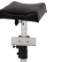 Footrest with portable and adjustable cushion
