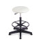 Stool with footrest White