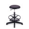 Tabouret avec repose-pieds Noir