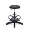 Stool with footrest Black