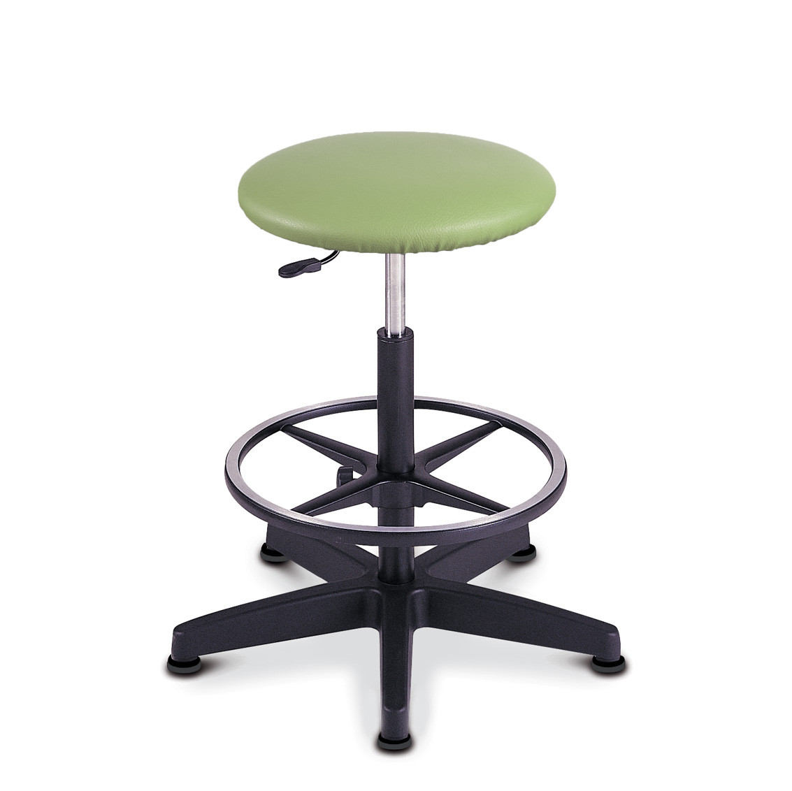 Stool with footrest Mint Green