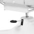 Baiko white mechanic treatment chair