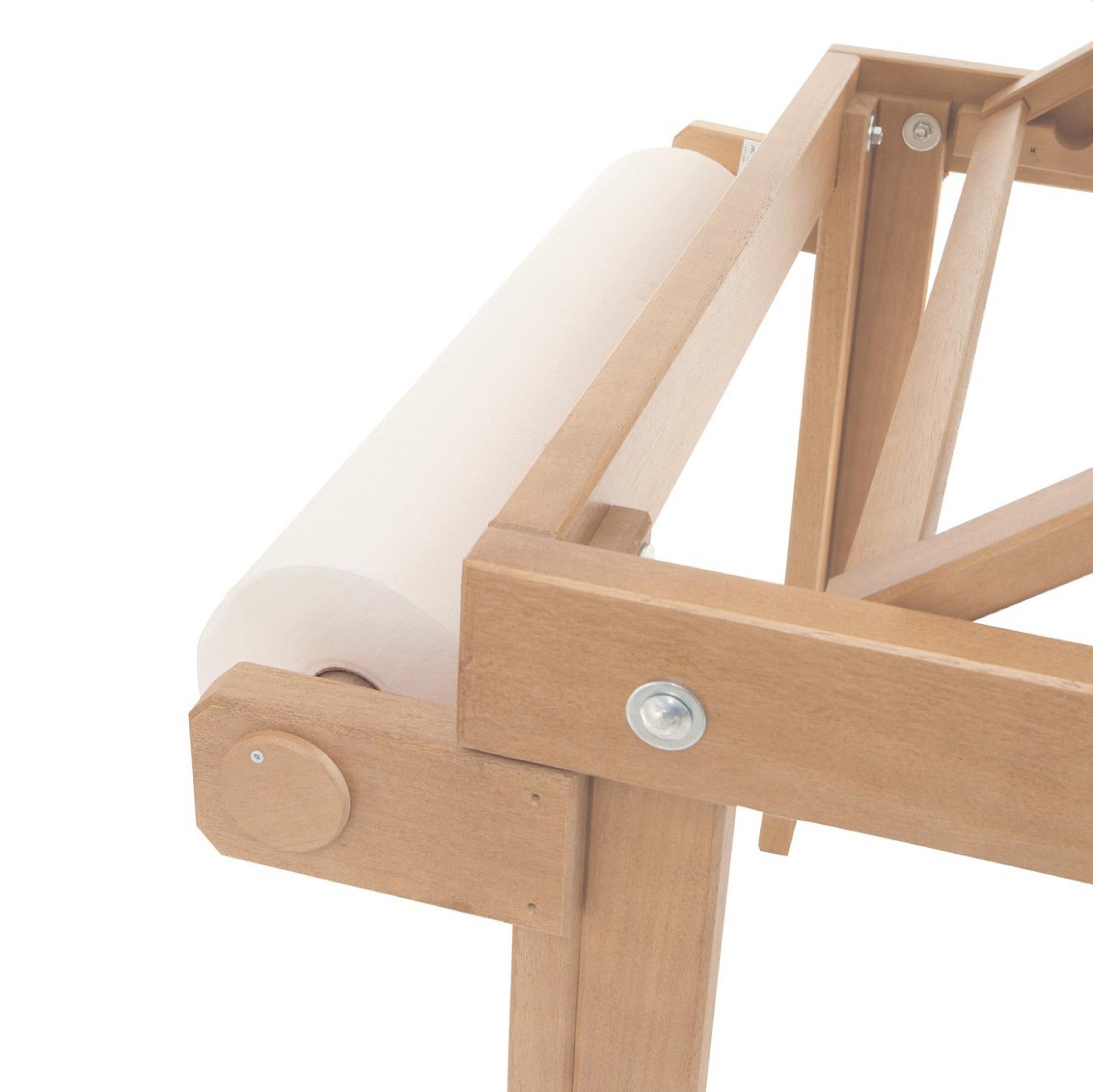 Portarotolo in legno per lettino