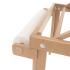 Table de soins en bois à 2 articulations avec trou pour le visage