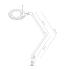 Led-Lampe mit Vergrößerungsglas 3 dt