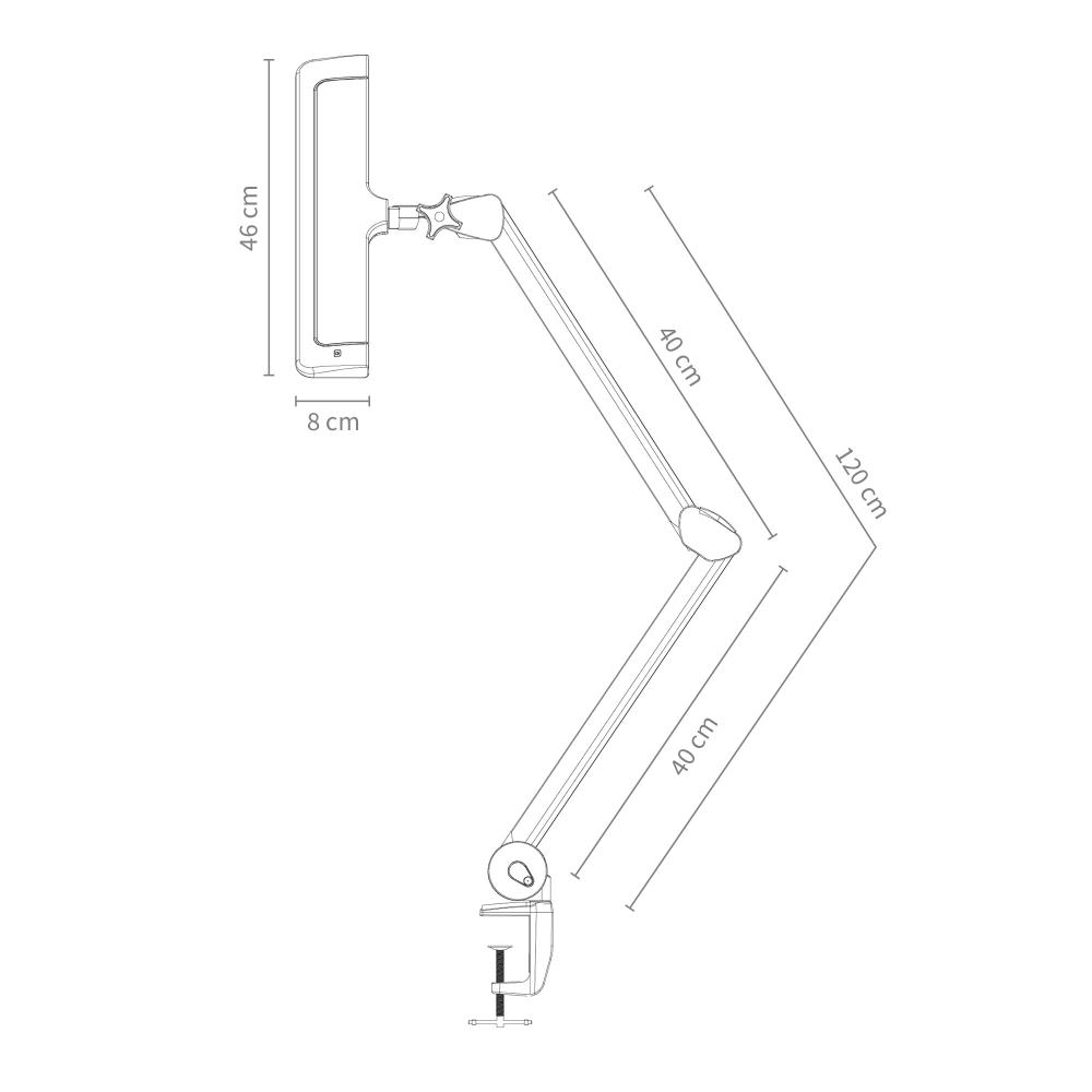 Professionelle LED-Tischlampe