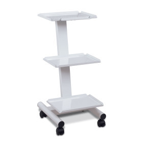 3-shelf trolley steel with electric connection