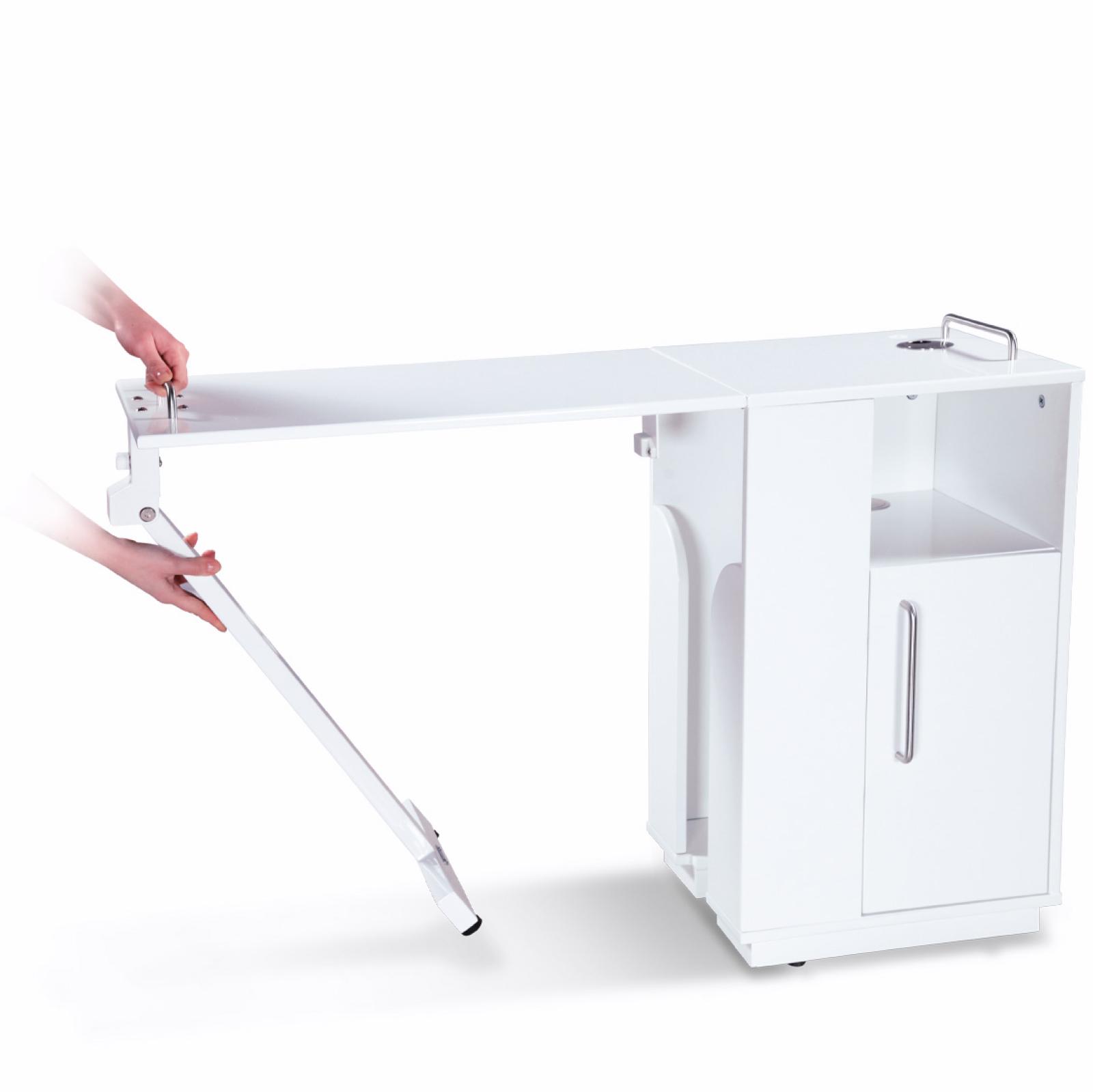 Compact Fold-away Professional Manicure Table
