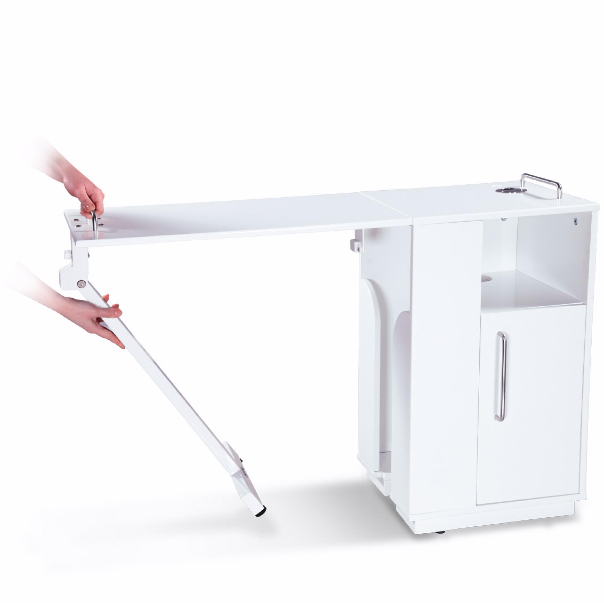 Table de manucure professionnelle pliable Compact