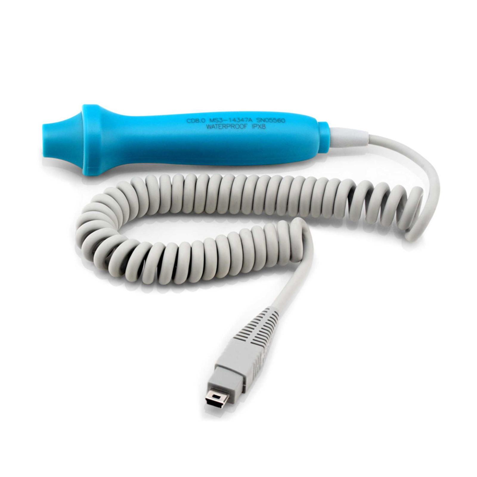 Doppler ultrasónico con sonda vascular de 8 MHz.