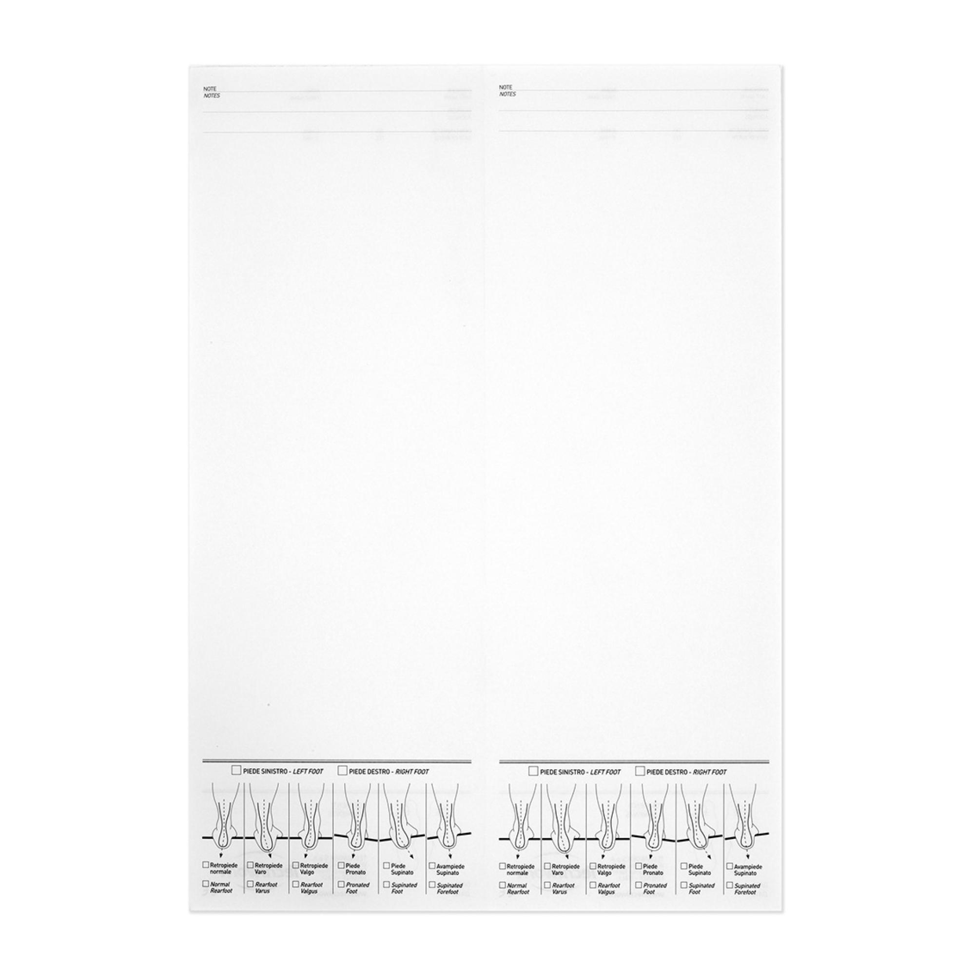 Bloque de papel para pedígrafo, 50 unidades