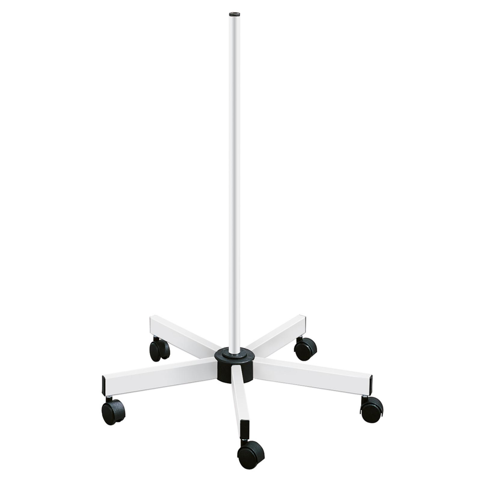 Weißer Ständer für Lampen