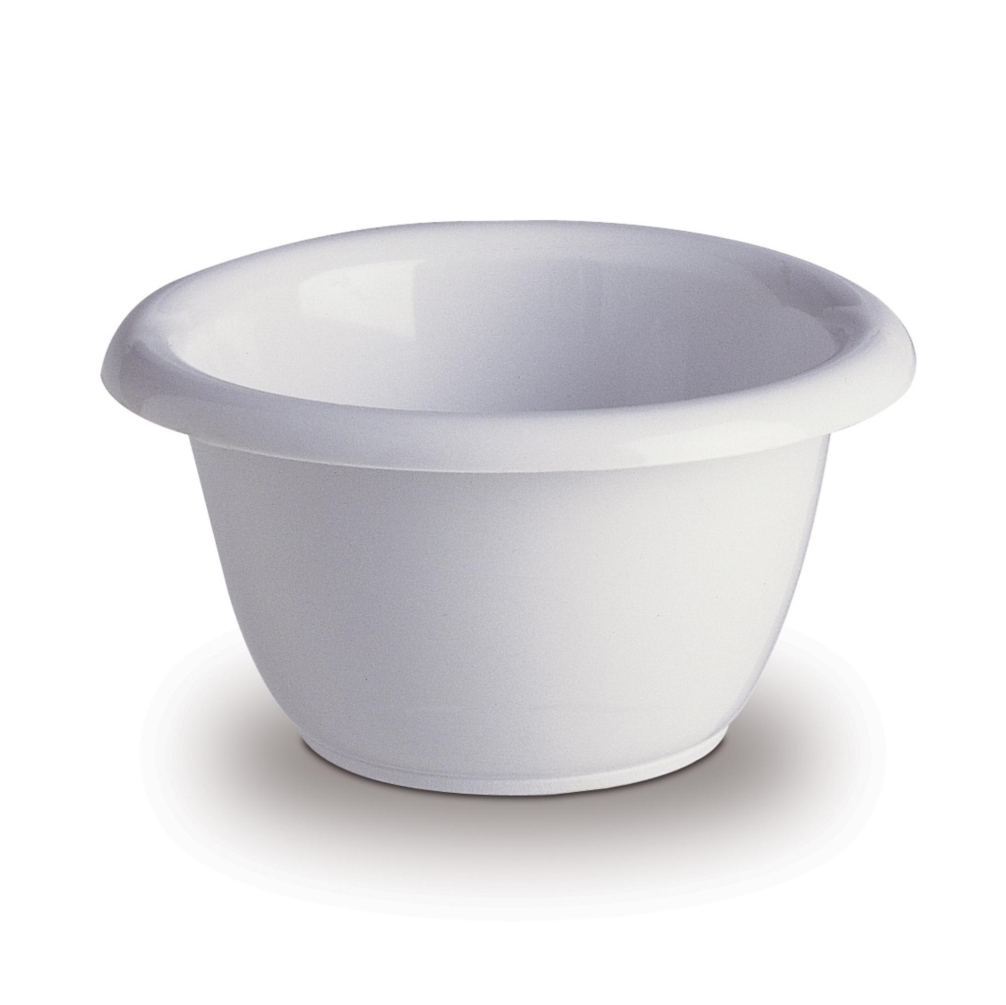 Cuenco blanco para manicura