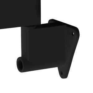 Lamp wall support black for Afma lamps