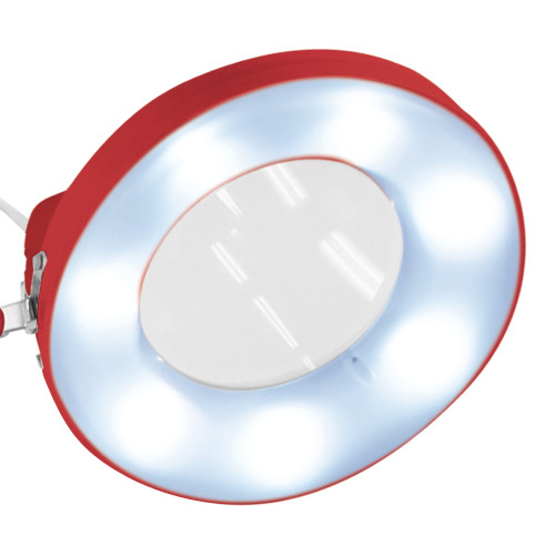 Afma Evo Lampe mit Neonlicht und roter 3-Diopter-Lupe