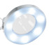 Lampe Afma Evo avec lumière LED et loupe chromée à 3 dioptries