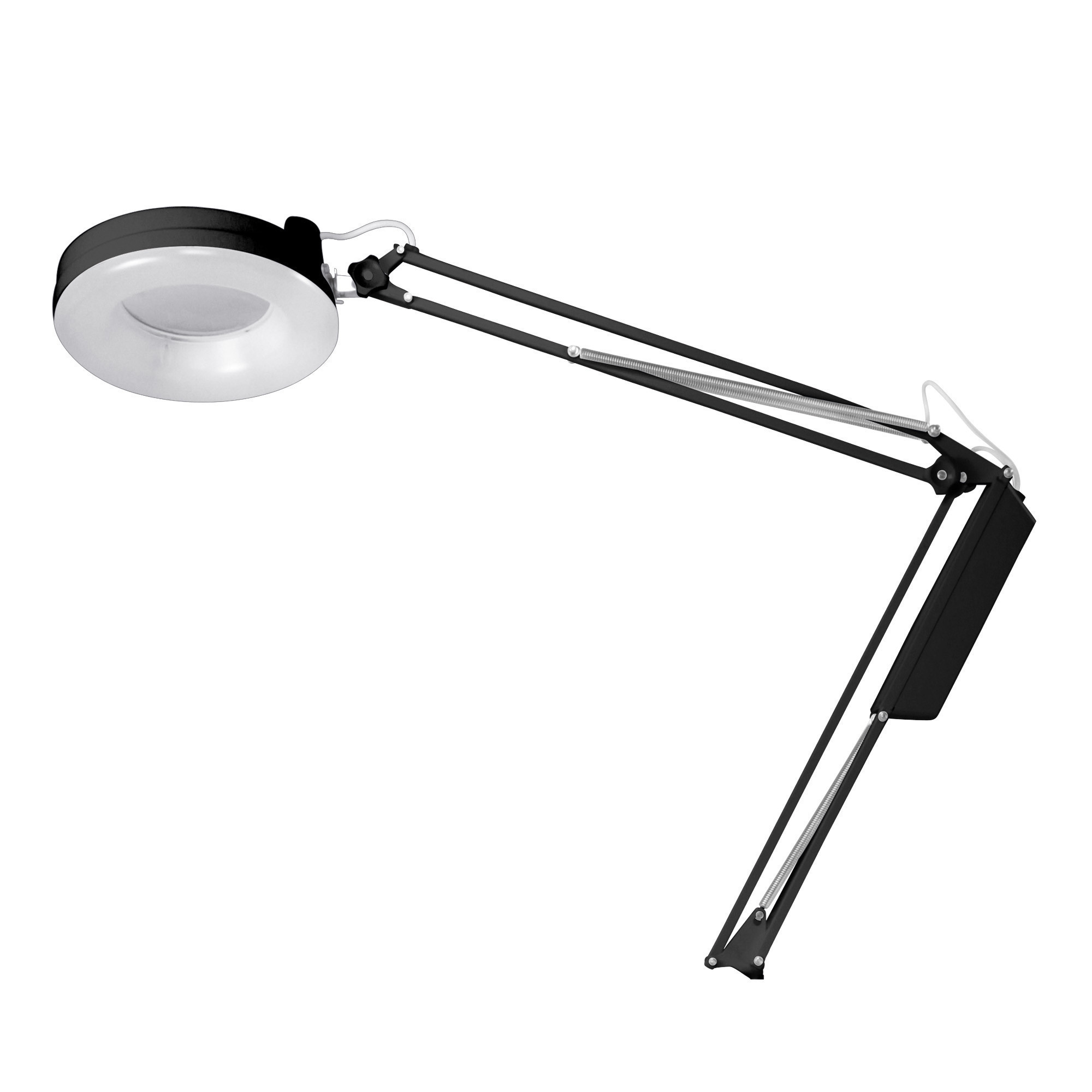 Lampe Afma avec lumière LED et loupe noire à 3 dioptries