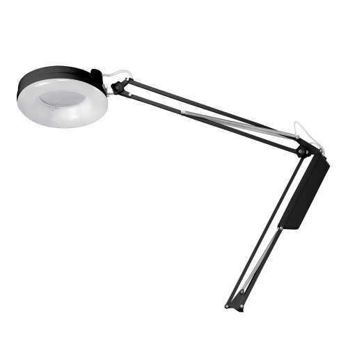 Lampe Afma avec lumière Led et loupe noire à 5 dioptries