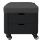 Galaxy - manicure and pedicure seat with 2 drawers black