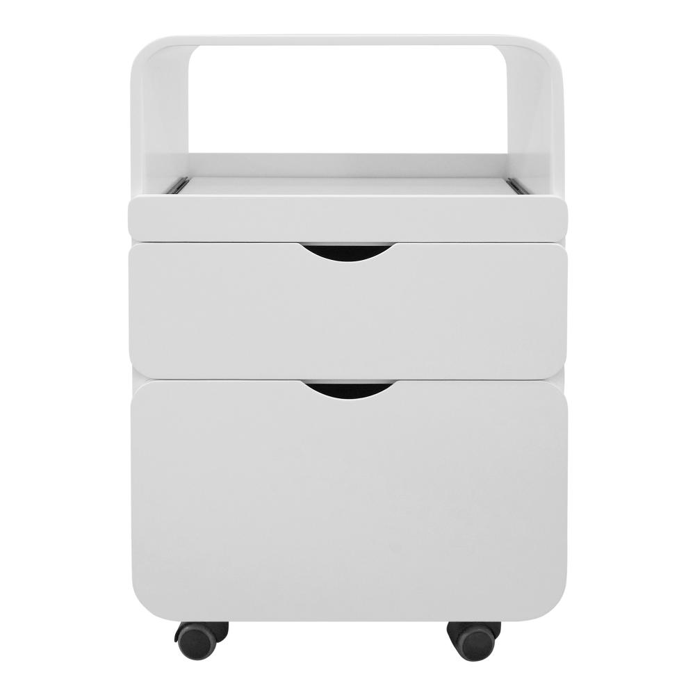Avant professional trolley with pull-out compartment and 2 drawers white