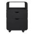Avant professional trolley with pull-out compartment and 2 drawers black