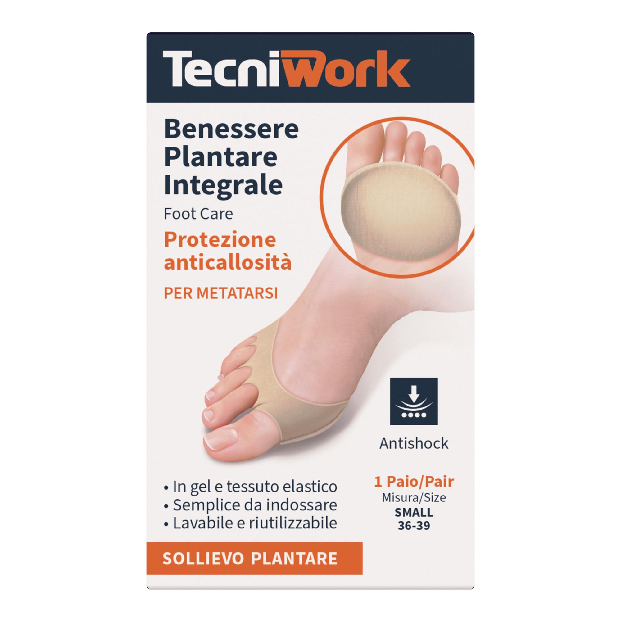 Cojines para el bienestar plantar en tejido y gel