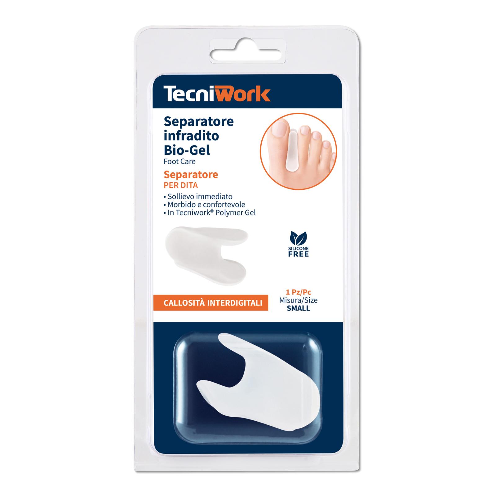 Gel toe separator in Tecniwork® Polymer Gel