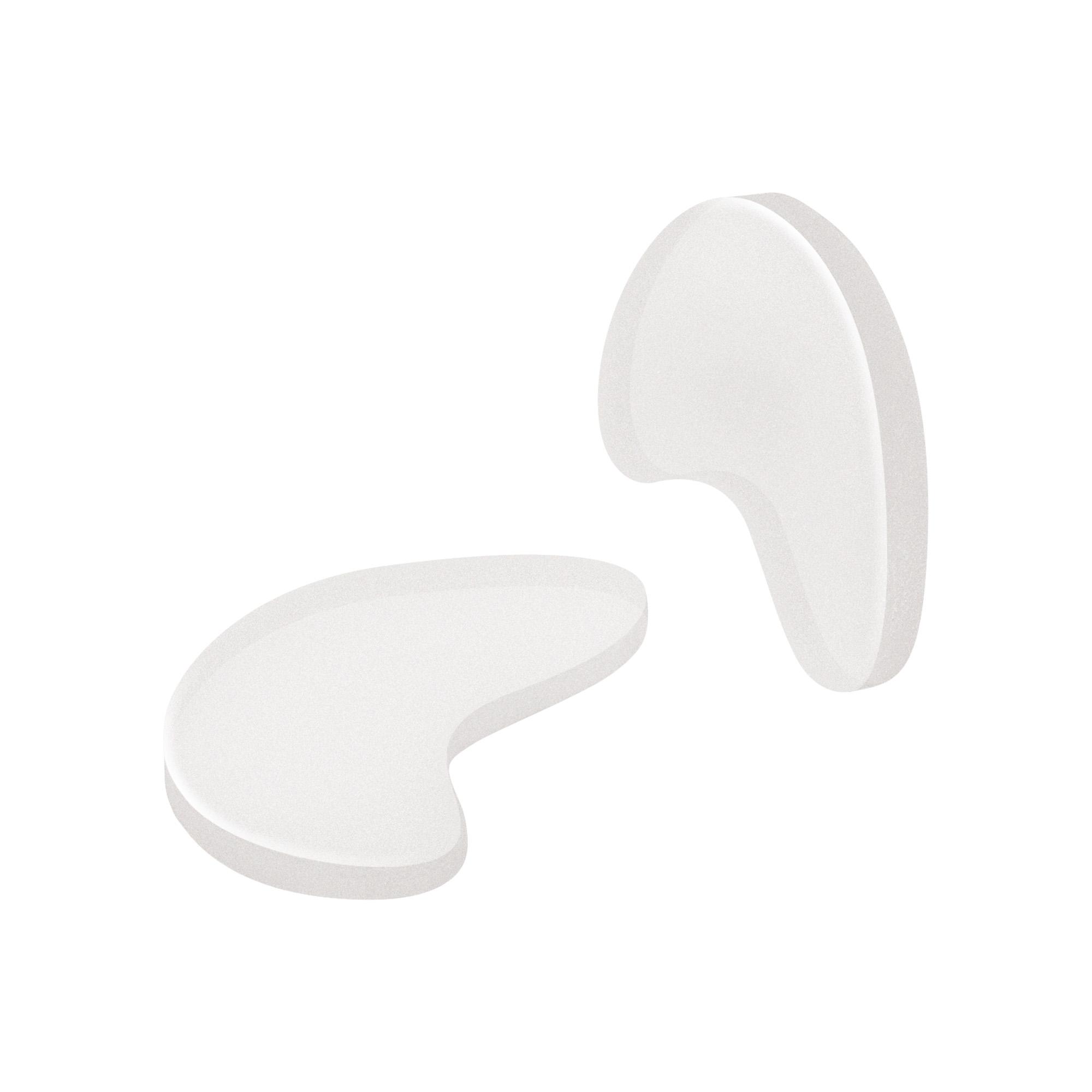 Tecniwork Polymer Gel transparent toe separator size Small 1 pc