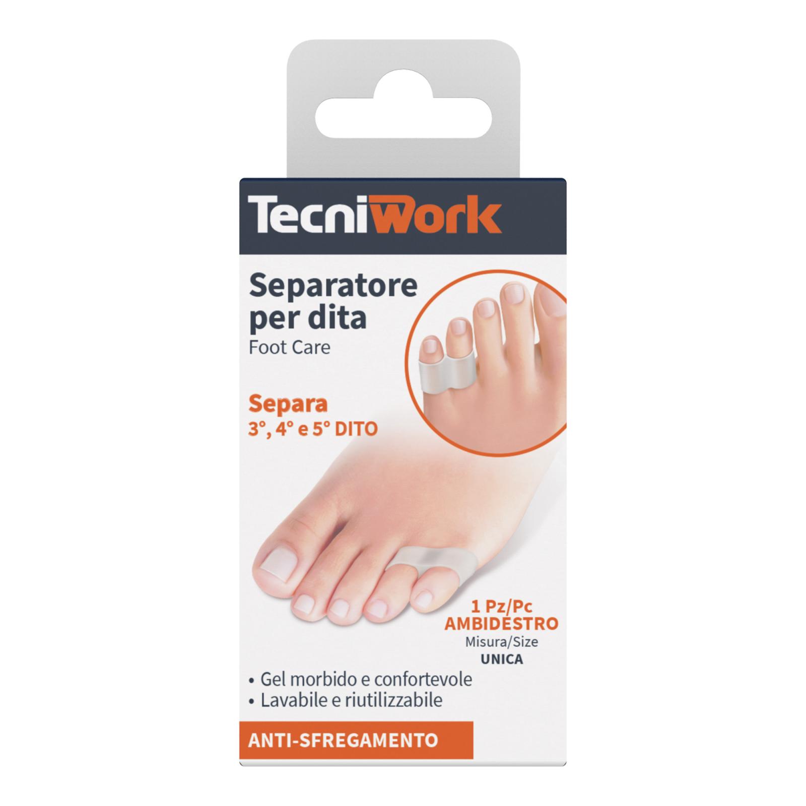 Separatore per 3°,4° e 5° dito in Gel 1 pz