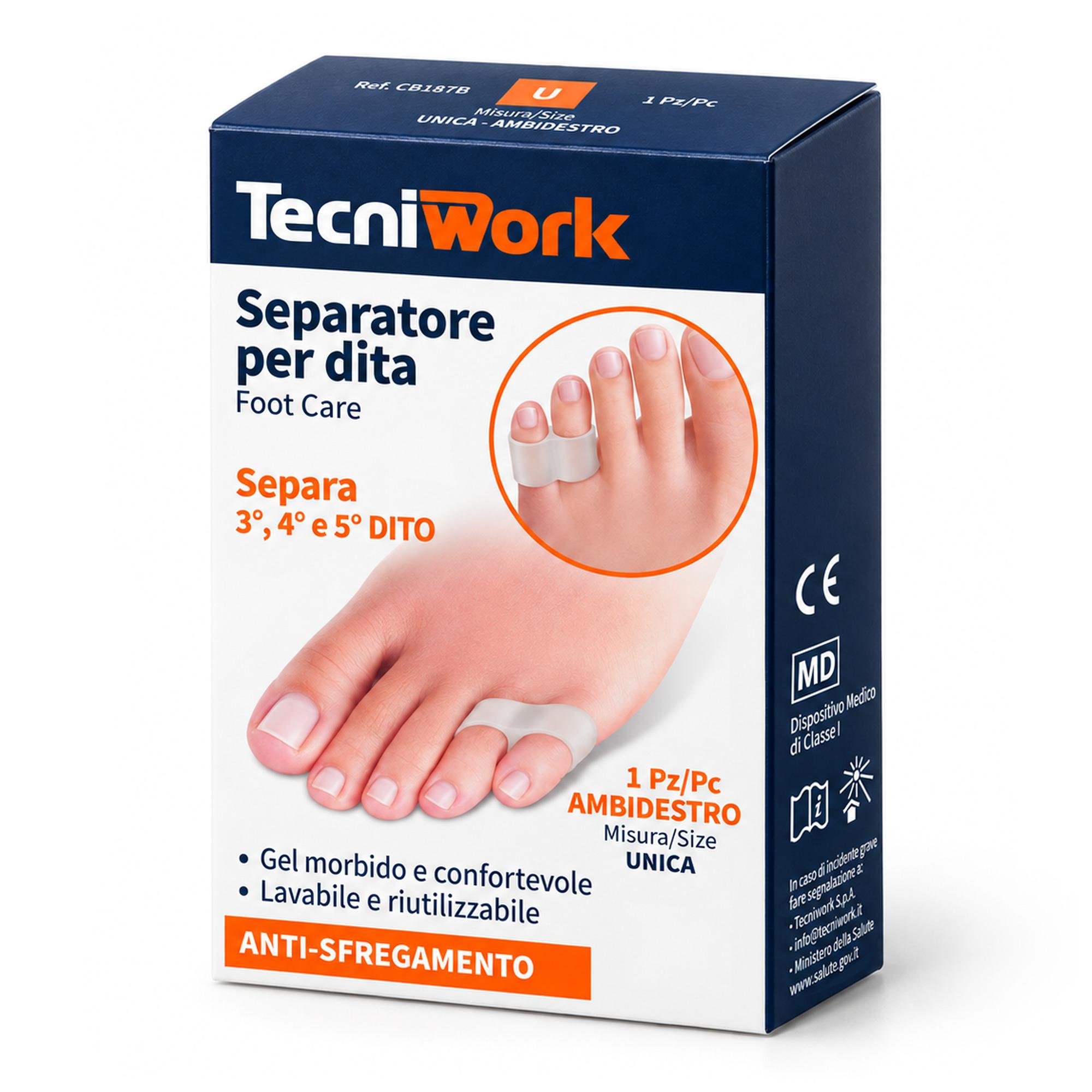 Gel separator for third, fourth, fifth toe 1 pc