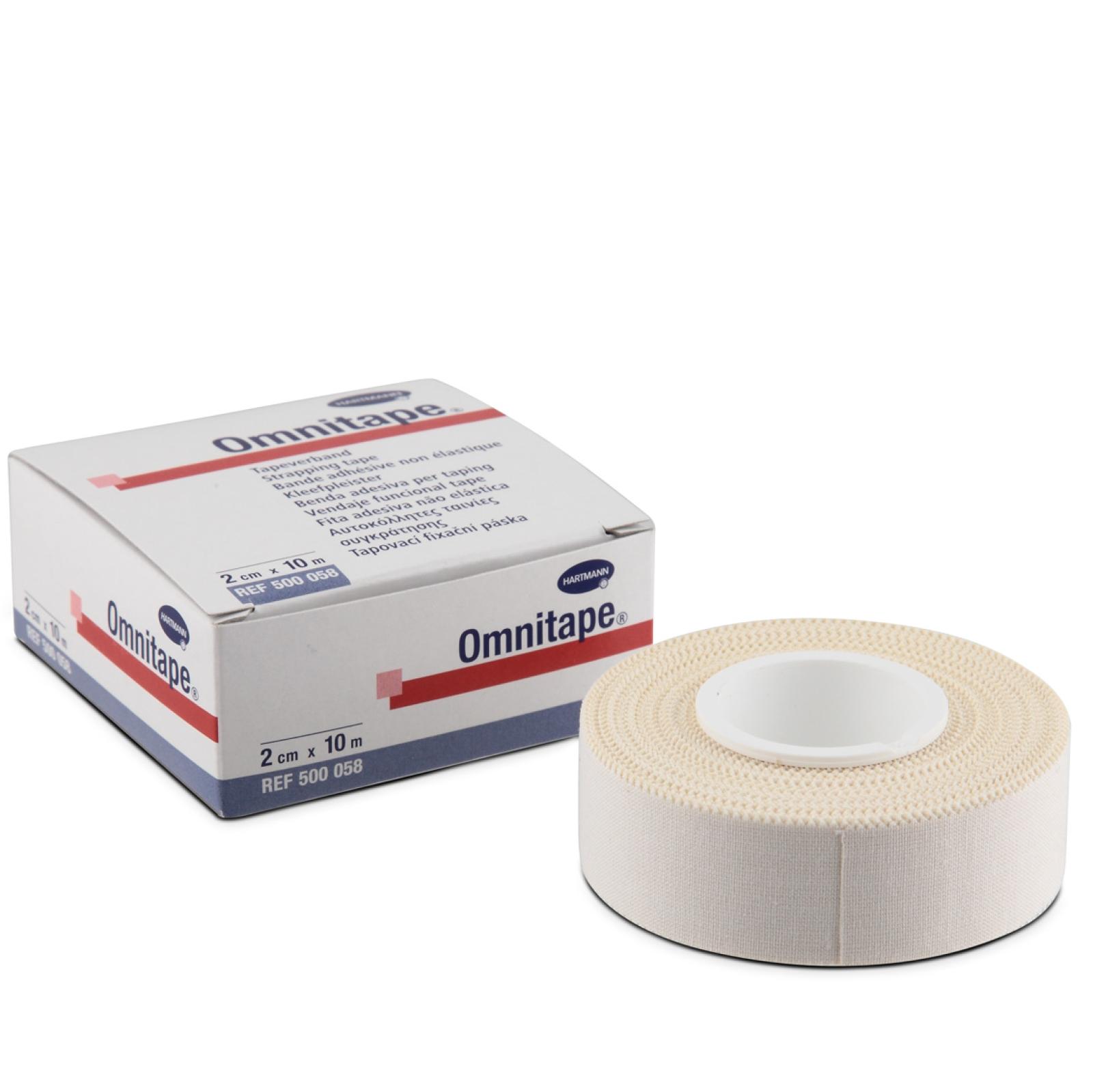 Cinta adhesiva para vendaje Omnitape 2 cm x 10 m