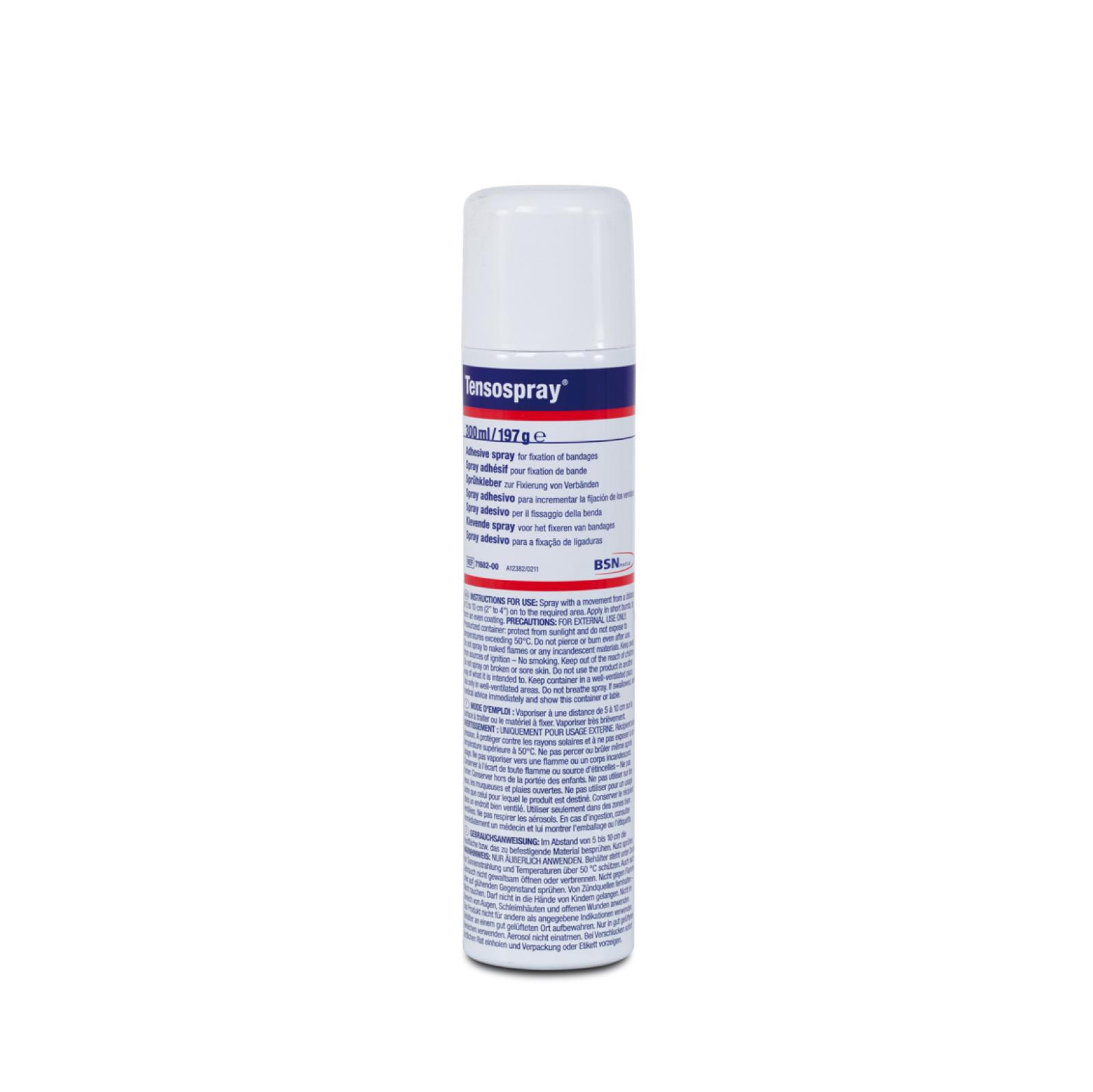 Spray cutáneo adhesivo y protector Tensospray 300 ml