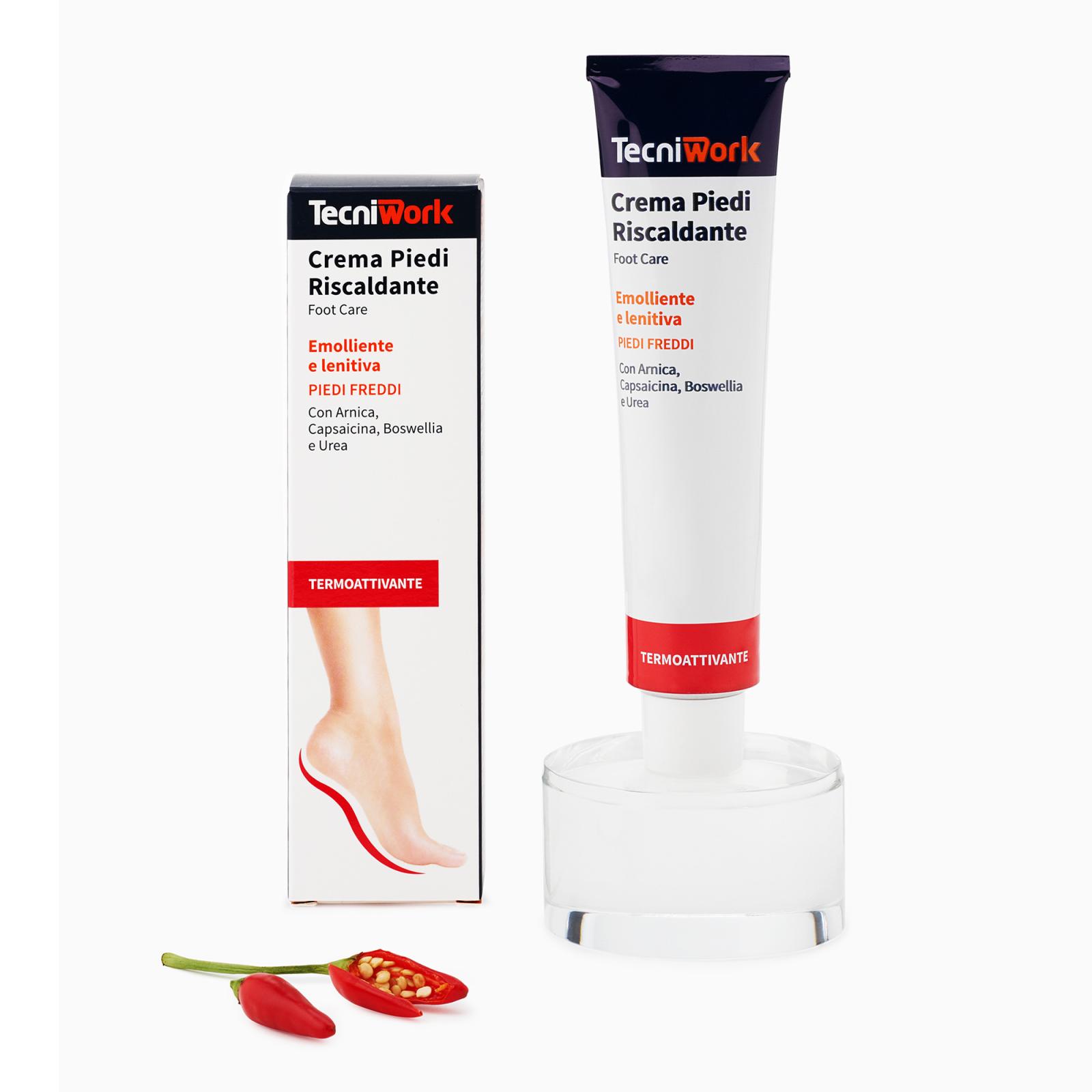 Crema para pies calentadora, emoliente y calmante 75 ml