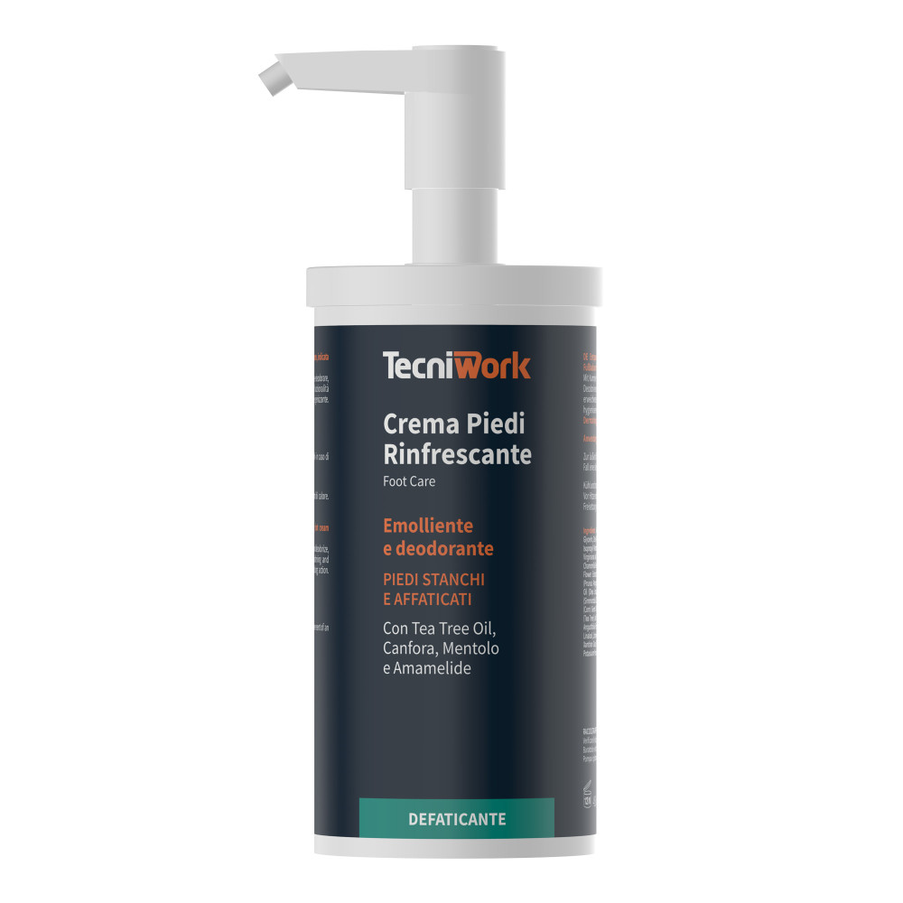 Erfrischende, erweichende und desodorierende Fußcreme 450 ml
