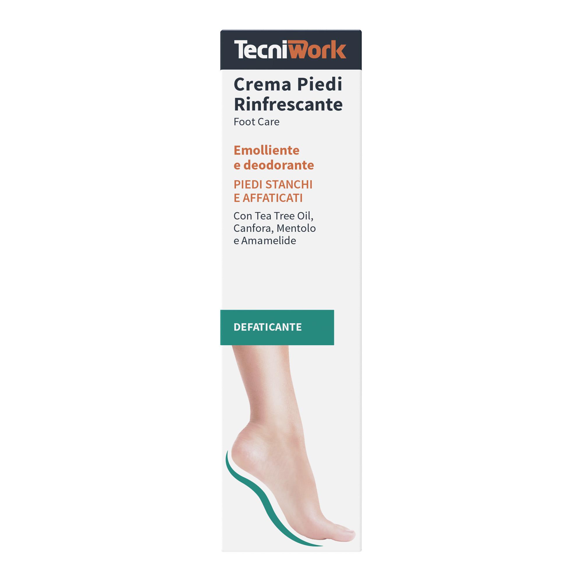 Refreshing, softening and deodorising foot cream 75 ml
