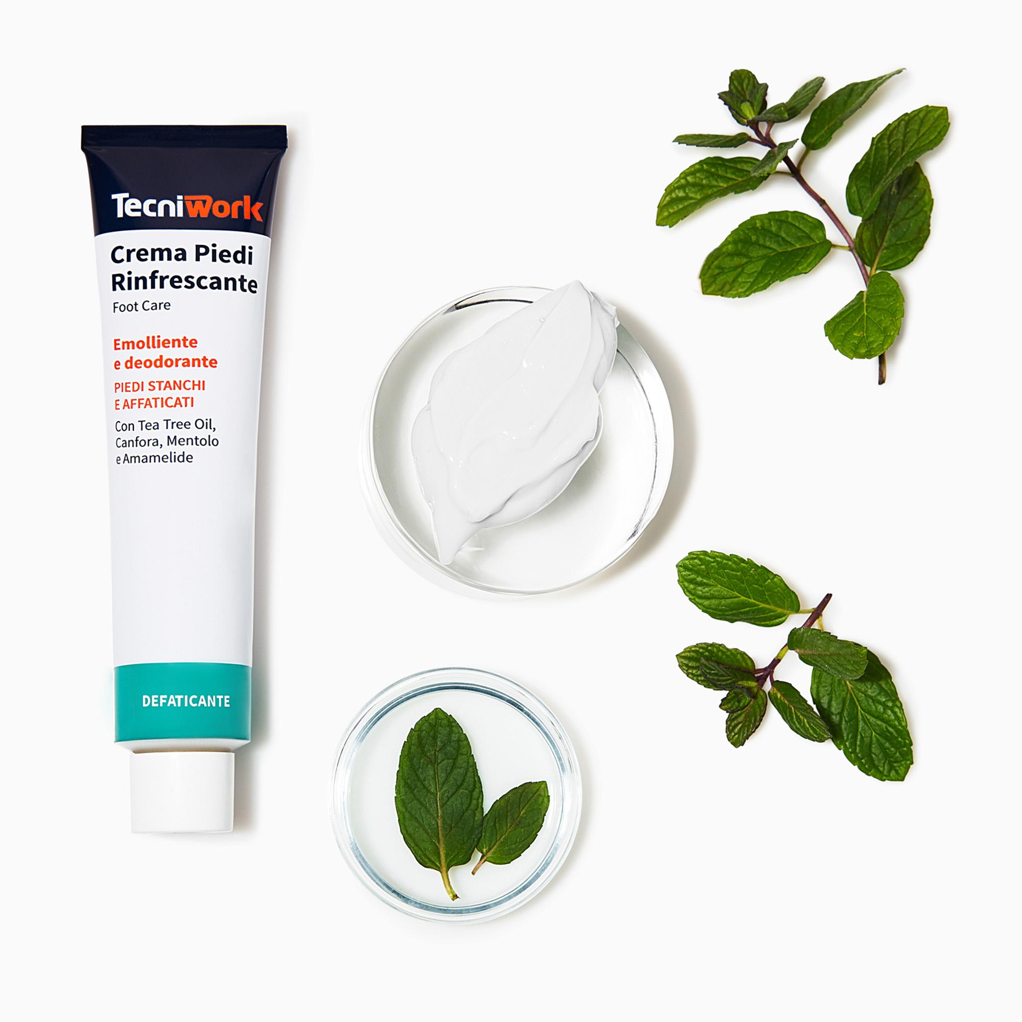 Refreshing, softening and deodorising foot cream 75 ml
