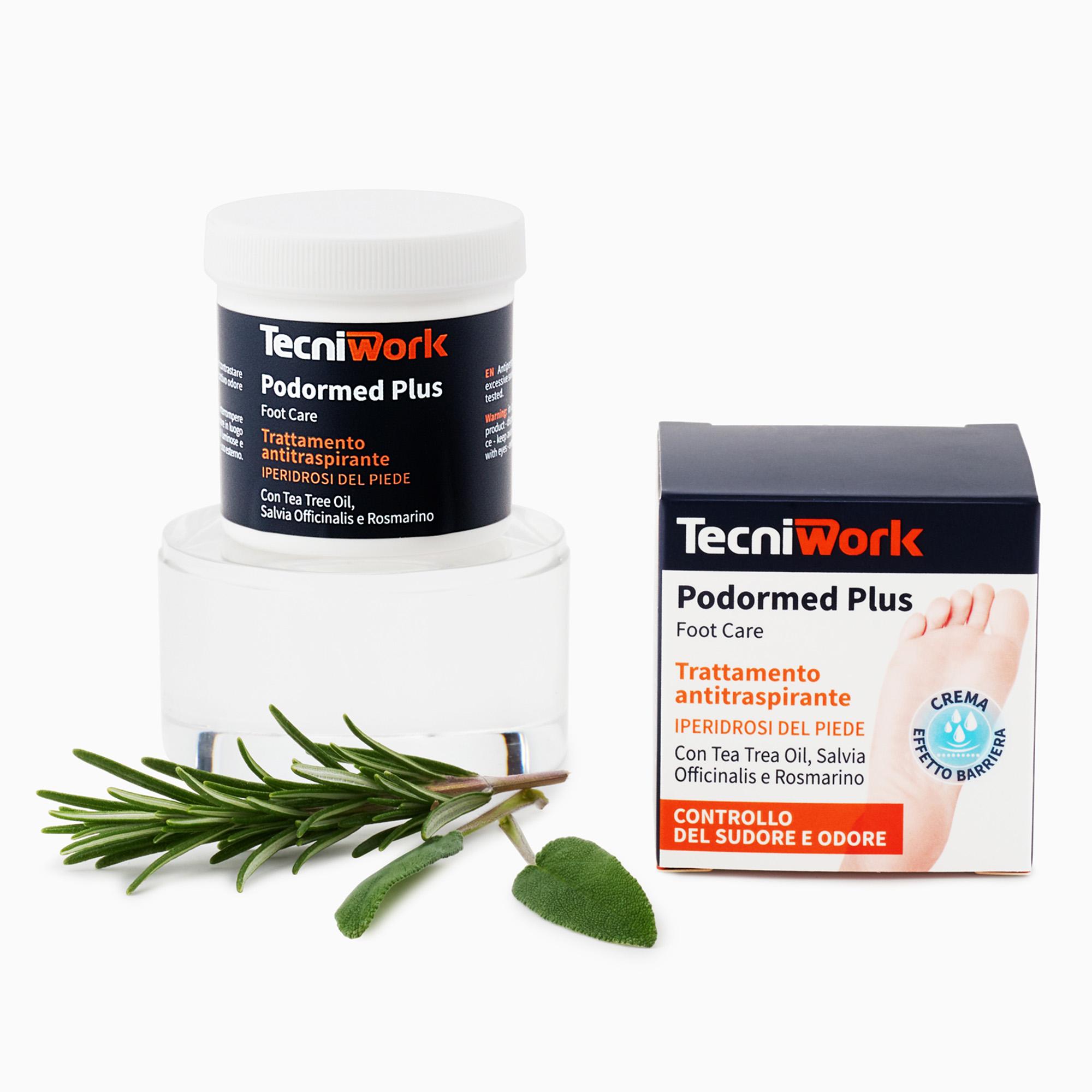 Tratamiento antitranspirante en crema para pies Podormed Plus 75 ml
