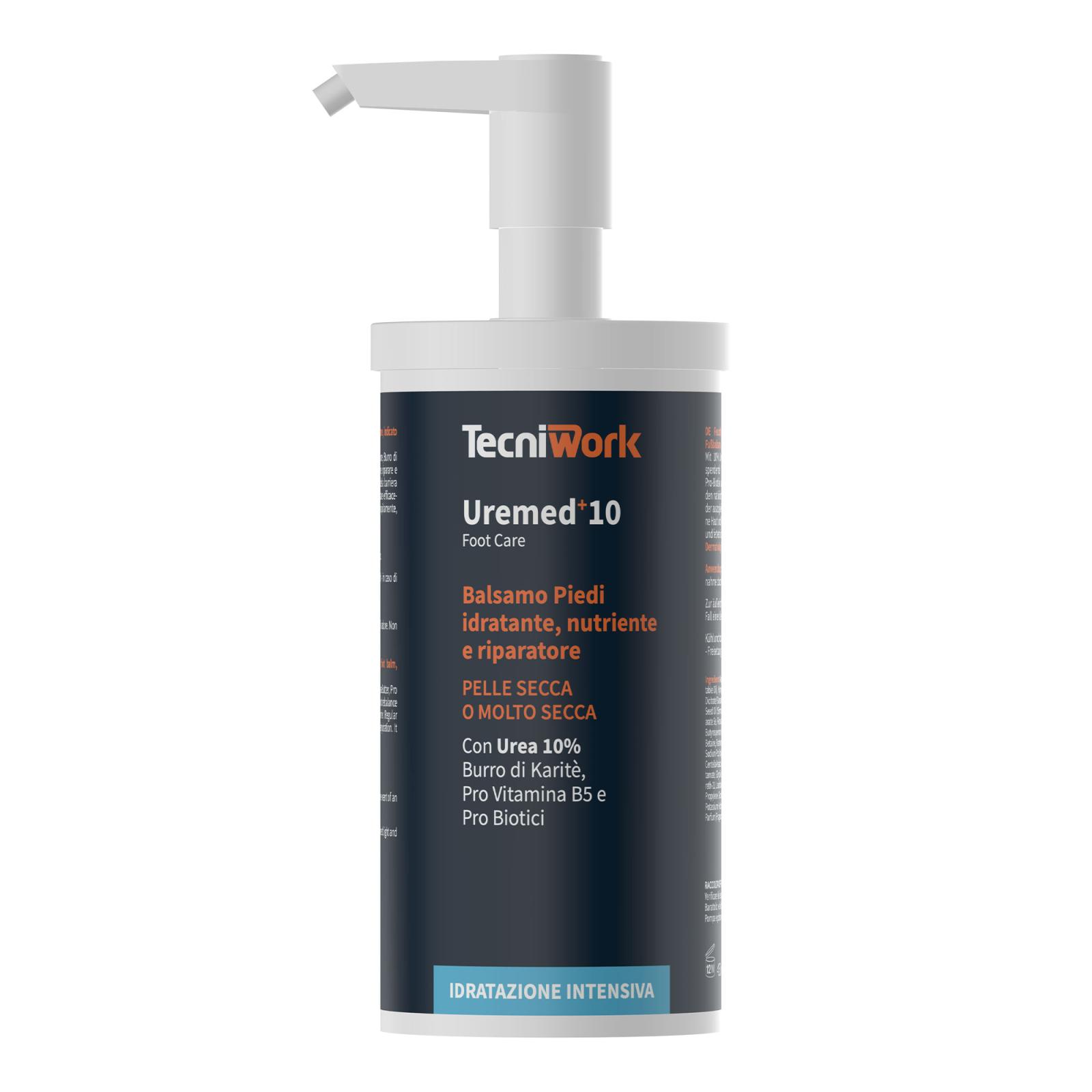 Moisturising, nourishing and repairing foot balm with Urea Uremed + 10 450 ml