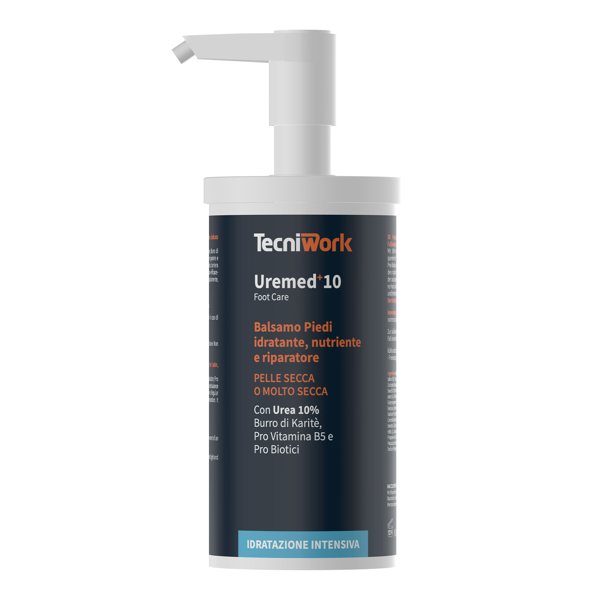Uremed +10 - Feuchthaltender, ernährender und reparierender Fußbalsam mit Urea 450 ml