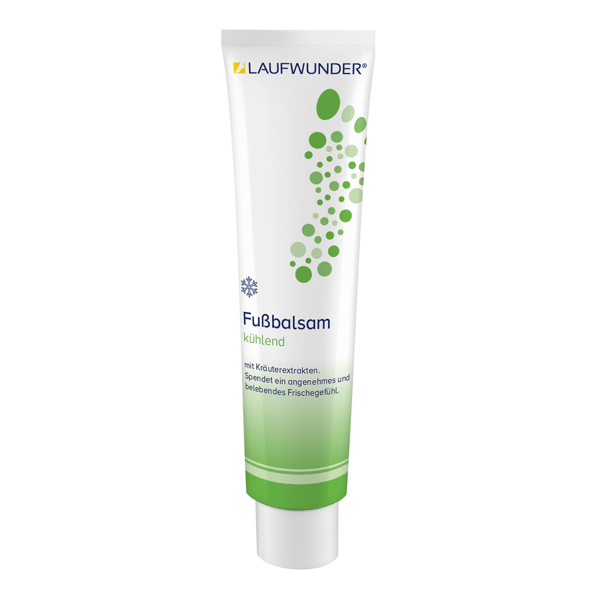 Crema verde refrescante para pies cansados y acalorados 75 ml