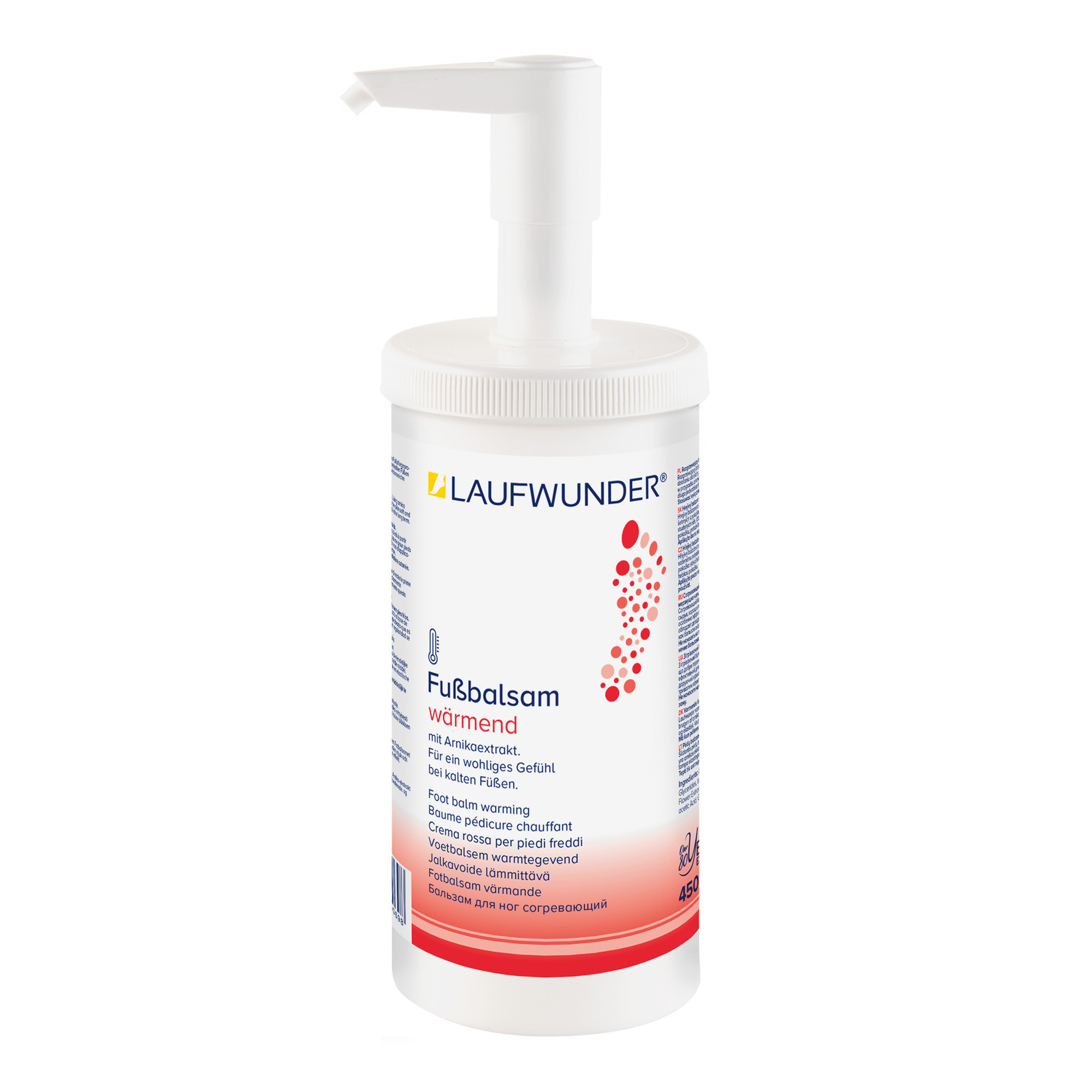 Red reactivating cream for cold feet 450 ml