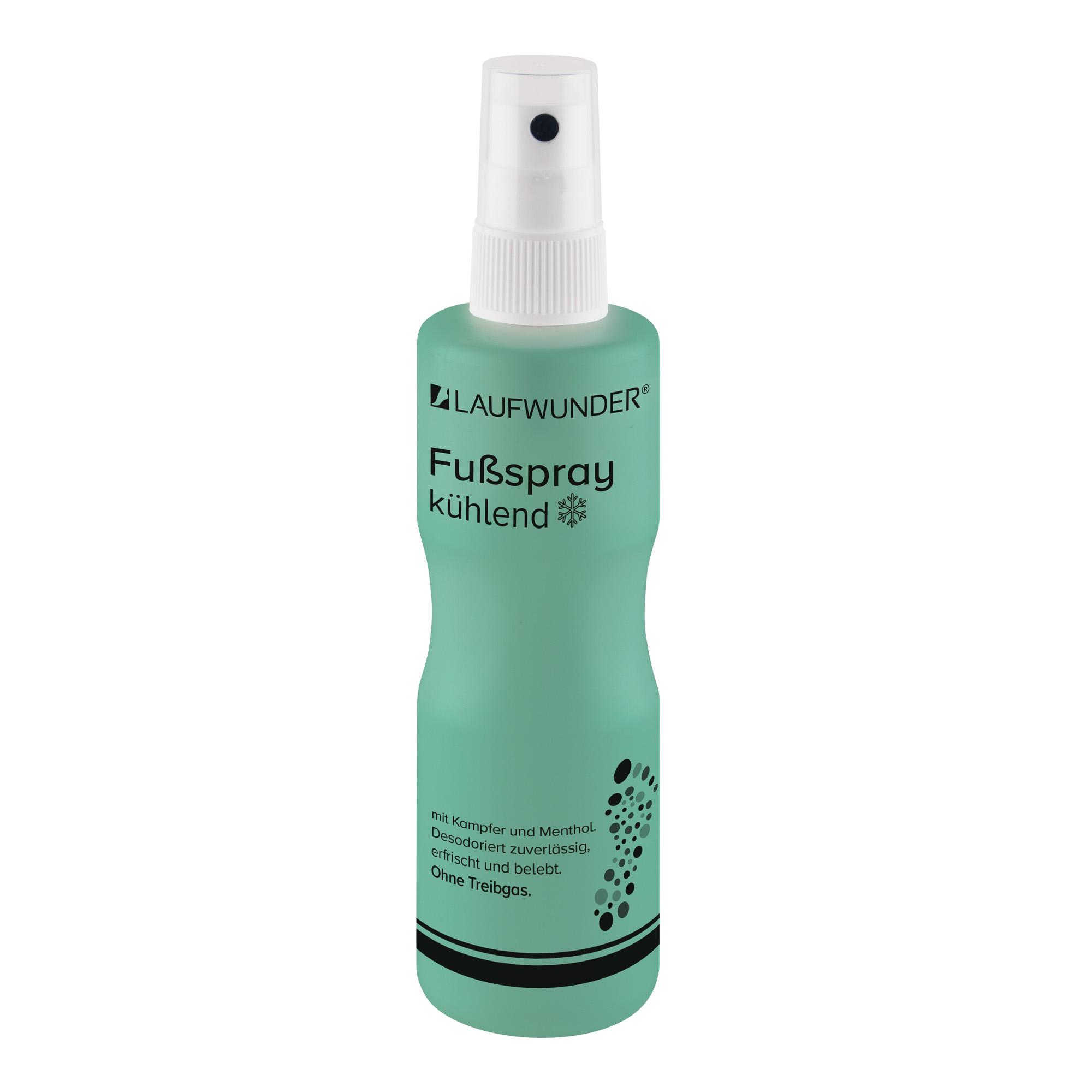 Loción desodorante en spray sin gas para pies con sudoración excesiva 120 ml