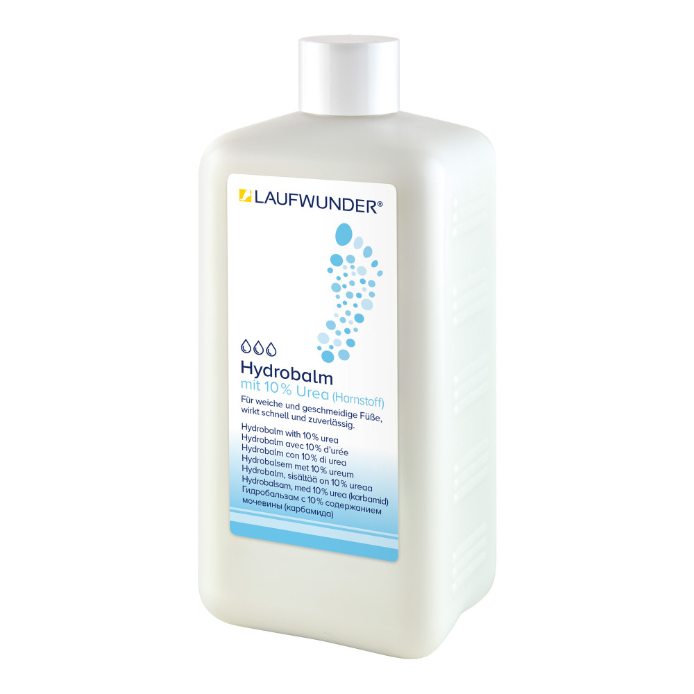 Feuchtigkeitsspendender Balsam für trockene und empfindliche Füße Hydrobalm 500 ml