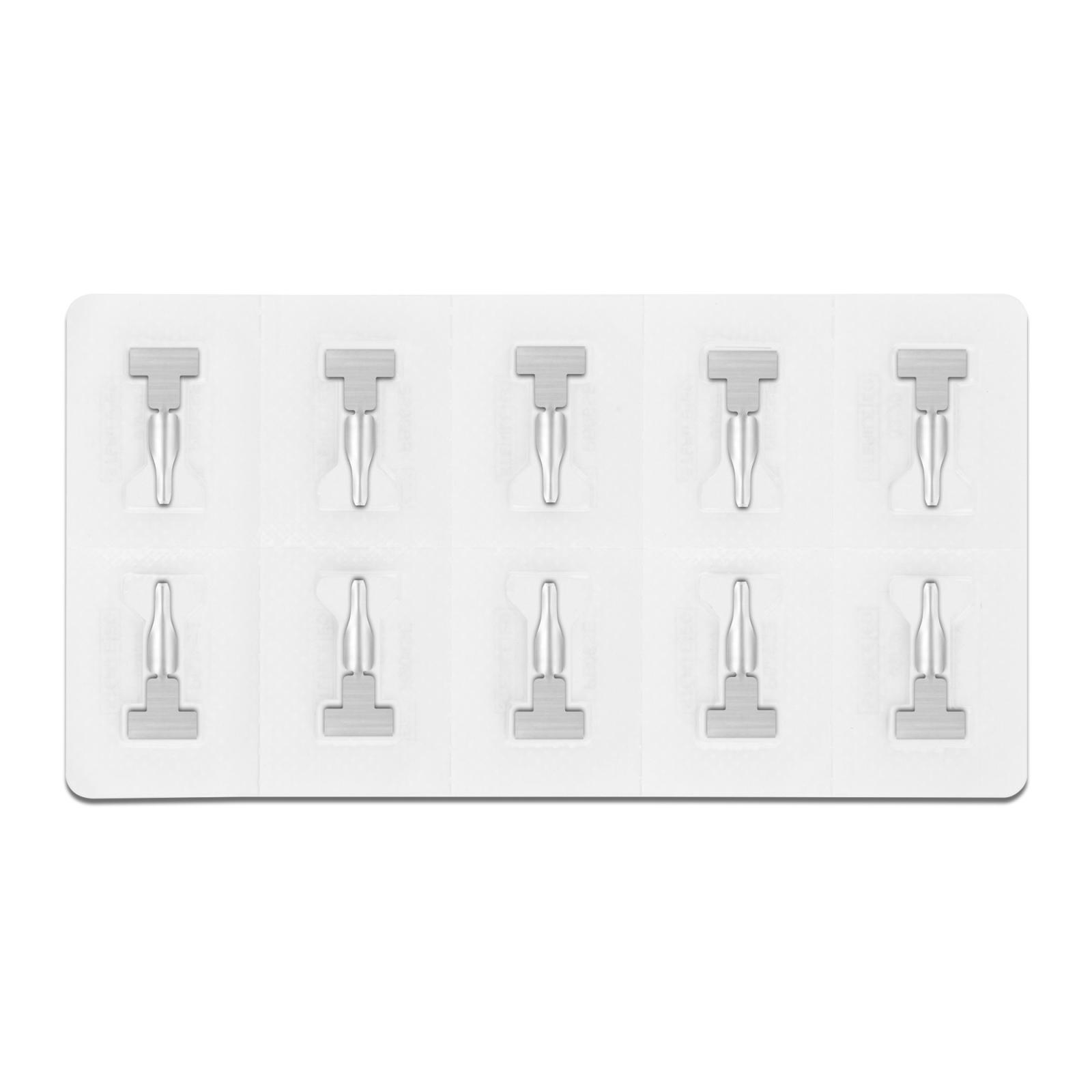 Secure Lock sterile, single-use professional microblades, size 0, 50 pcs