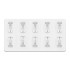 Microlames professionnelles stériles à usage unique Secure Lock taille 3 50 pcs