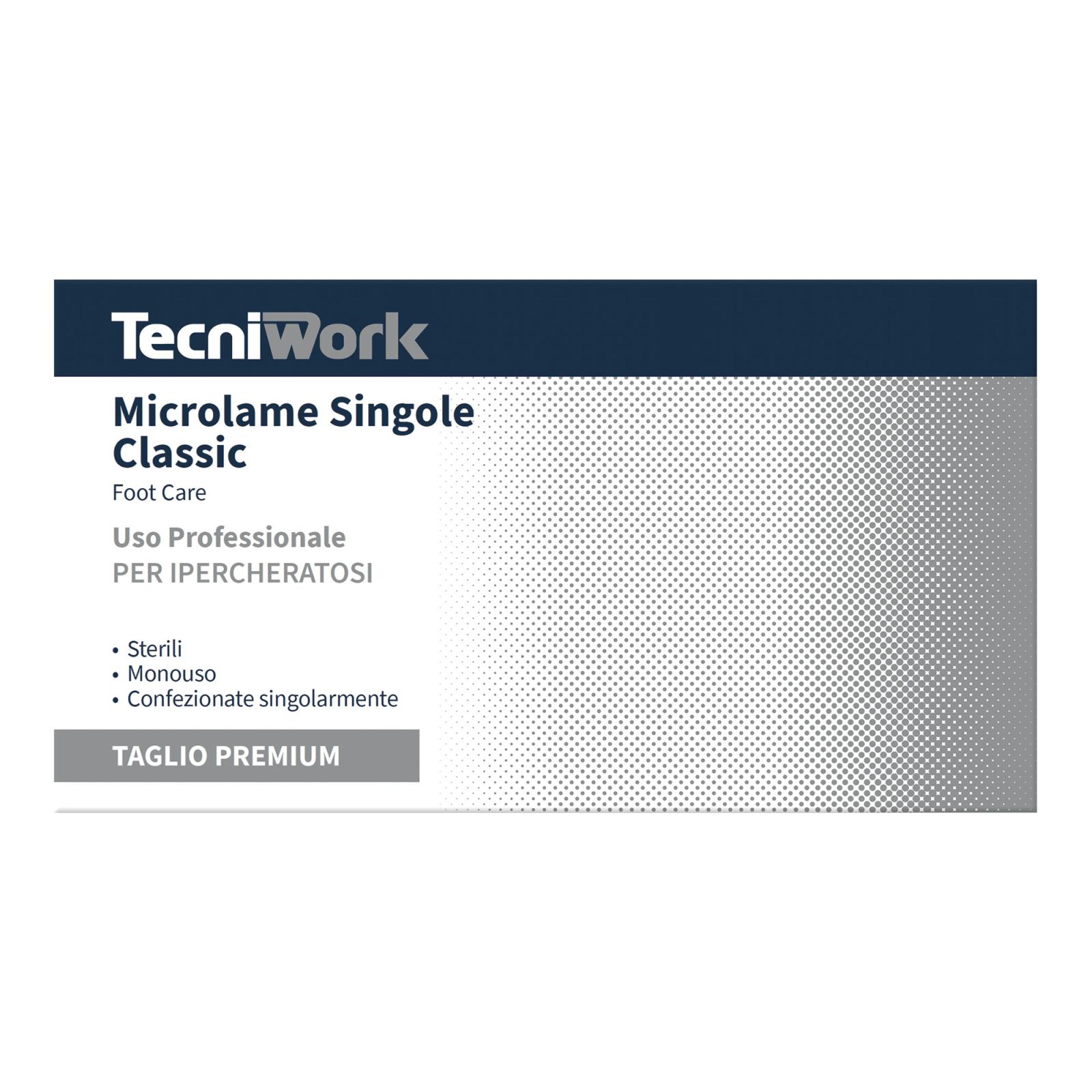 Single-use sterile professional microblades, Classic, mixed sizes, 40 pcs